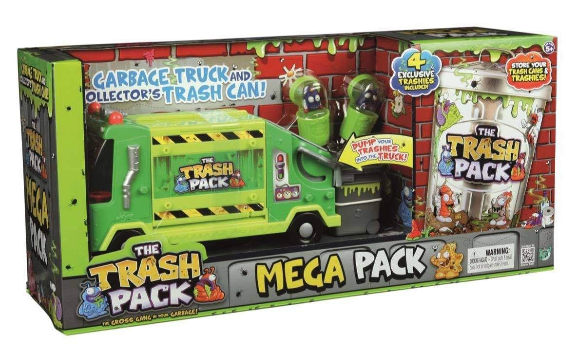 The Trash Pack Mega Pack with Garbage Truck and Collector&s Trash Can