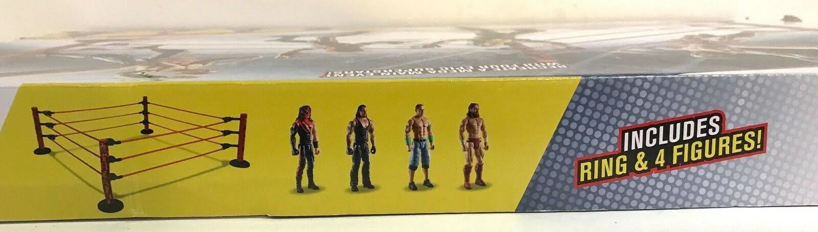 WWE Mega Event Jumbo Ring Kane, Undertaker, Cena u0026 Bryan 12 inch Figures Mattel