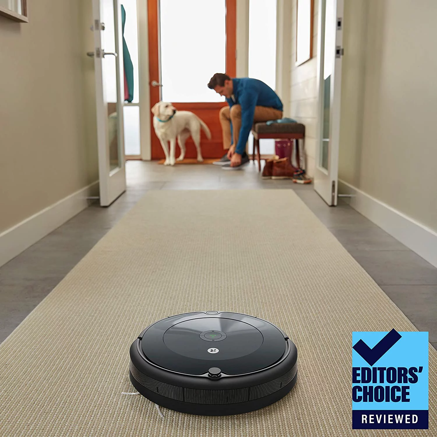 iRobot Roomba 692 Robot Vacuum-Wi-Fi Connectivity, Works with Alexa, Good for Pet Hair, Carpets, Hard Floors, Self-Charging, Charcoal Grey
