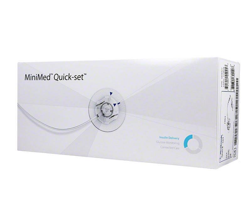 Medtronic Minimed MMT387 Quick-Set Infusion Set 6mm Cannula 32 10/bx