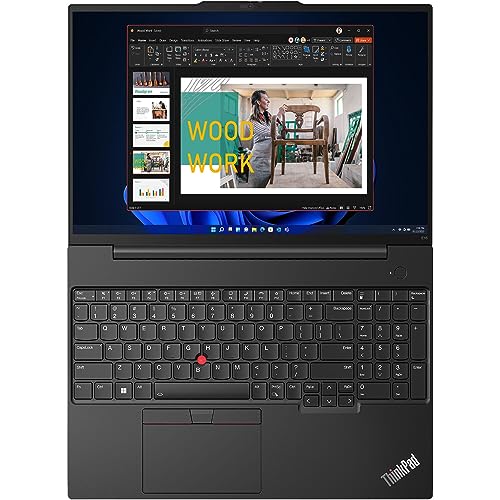 Lenovo ThinkPad E16 Business Laptop (16" FHD+ Touchscreen, AMD Ryzen 5 7530U, 16GB RAM, 512GB SSD, (8-Core Beat i7-1165G7)), Fingerprint, Backlit