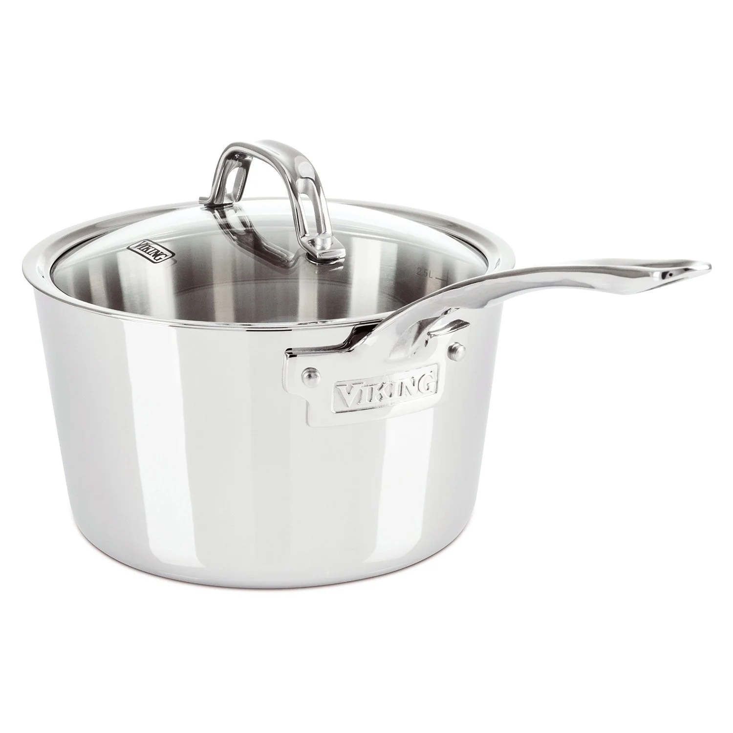 Viking  Contemporary 3.4 Qt, 3.2 l, Sauce Pan, Mirror Finish