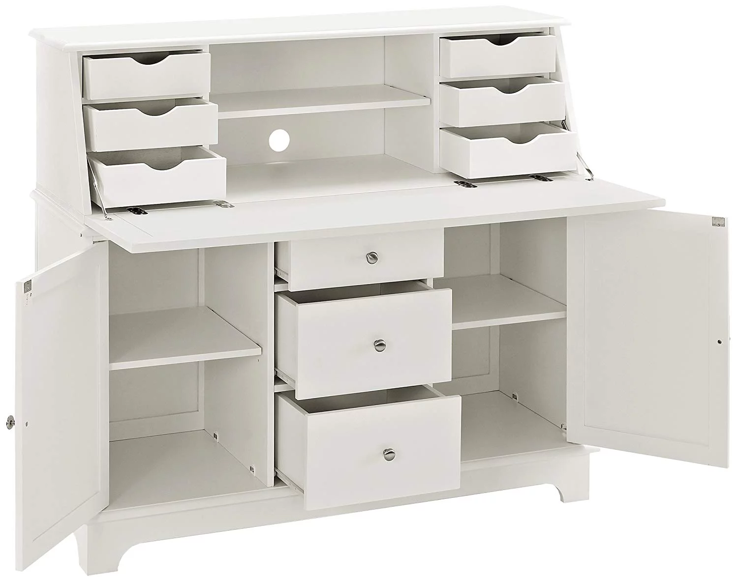 Crosley Furniture Sullivan Secretary Desk White