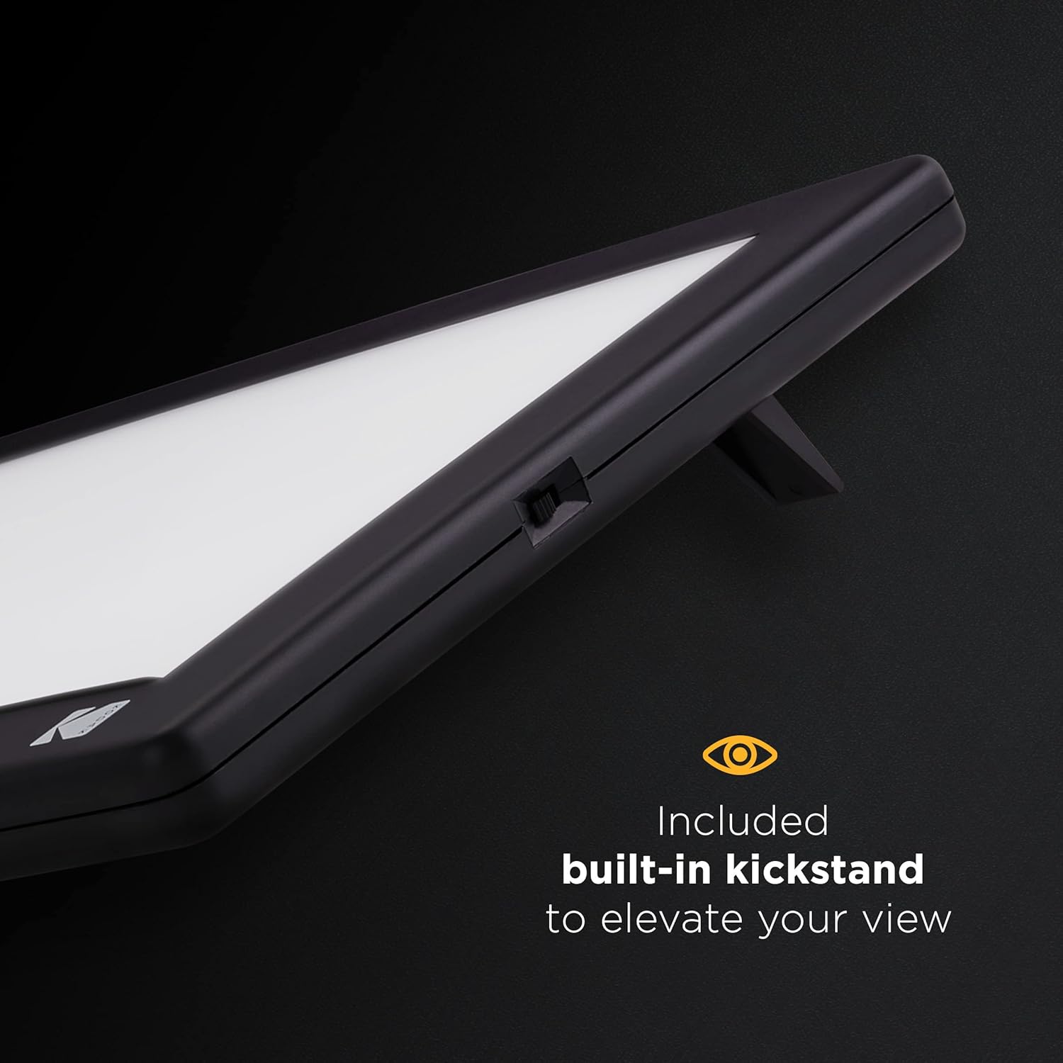 KODAK LED Light Box 8”x6” for Negatives, Slides & Films | Illuminated Board Panel & LED Light Pad for Viewing & Scanning Photos, Tattoo Drawing