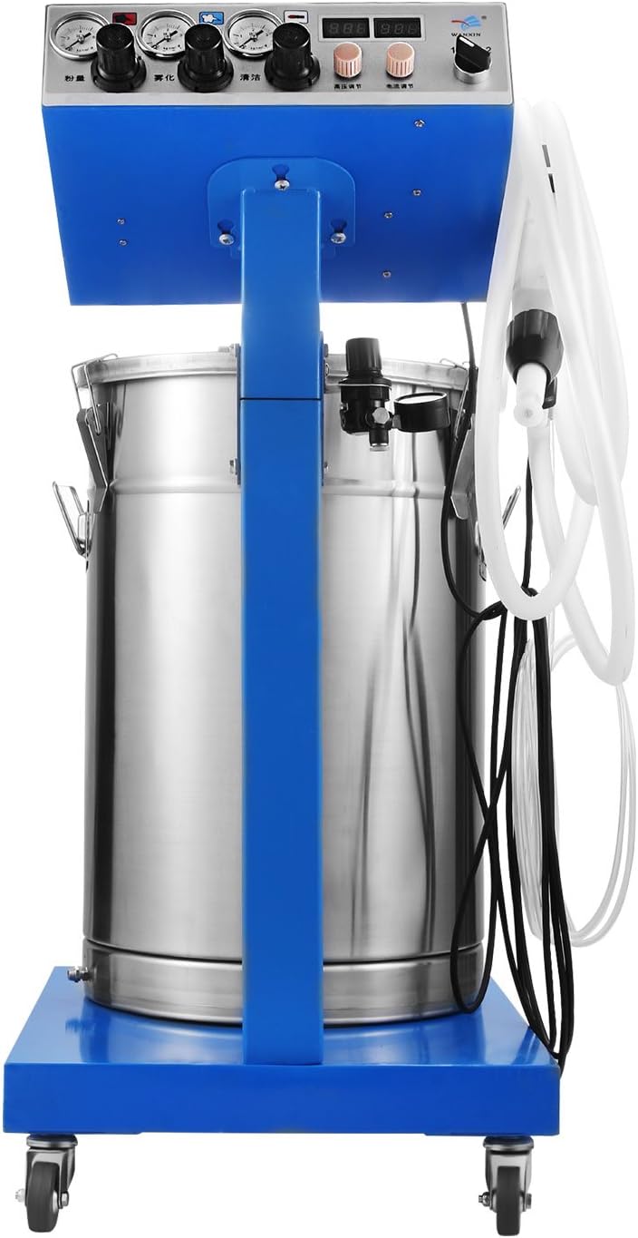 Mophorn 40W 45L Electrostatic Powder Coating Machine with Spraying Gun Paint 450g Per Minute WX-958 Powder Coating System (40W 45L)