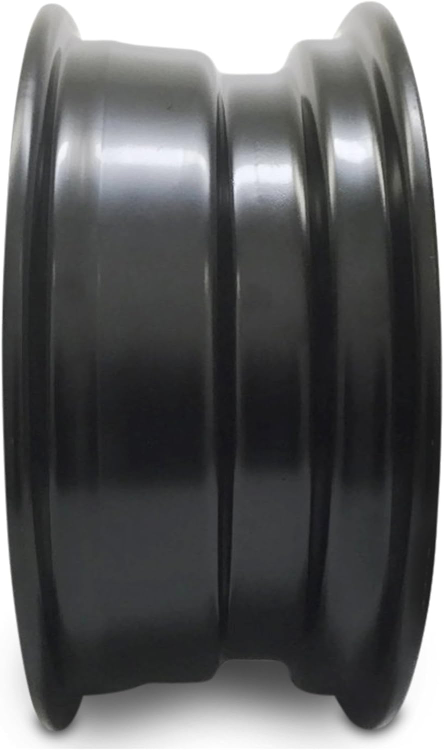 Road Ready Car Wheel for 2009-2020 Toyota Corolla 15 inch Black Steel Rim Fits R15 Tire
