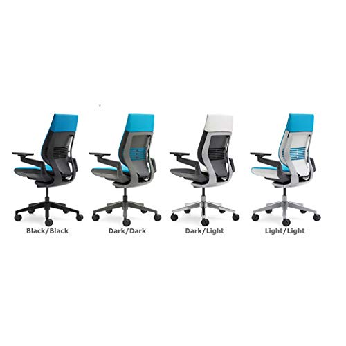 Steelcase Gesture Office Chair - Ergonomic Work Chair with Wheels for Carpet - Comfortable - Intuitive-to-Adjust for Desk - 360-Degree Arms
