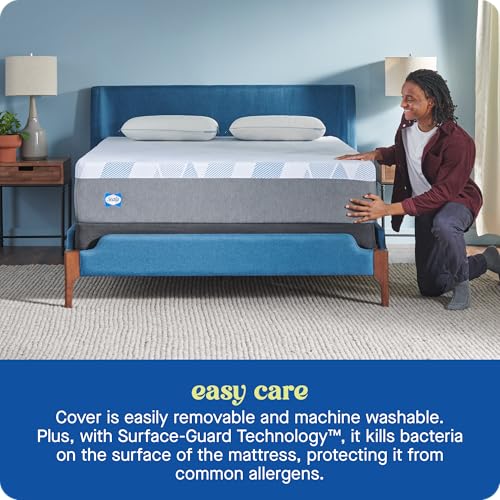 Sealy Dreamlife 12” Foam Mattress-in-a-Box, Full, SealyComfort Gel Memory Foam, SealySupport Transition Foam, Surface-Guard Technology