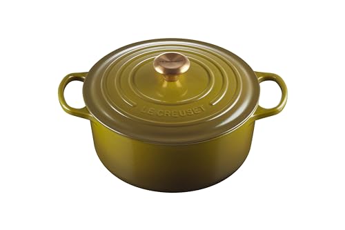 Le Creuset Enameled Cast Iron Signature Round Dutch Oven, 5.5 qt., Cerise