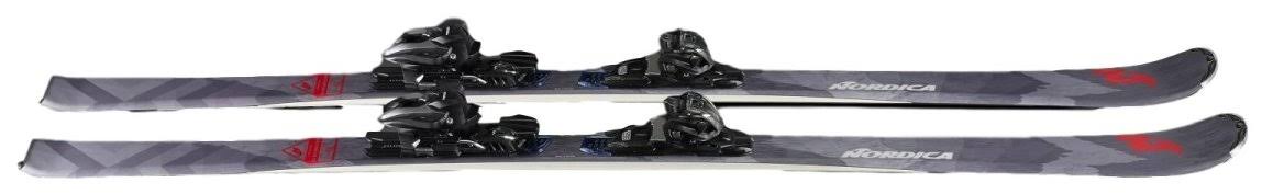 Nordica Navigator 75 CA Skis with TP2 Compact 10 FDT Bindings Mens 202 Red