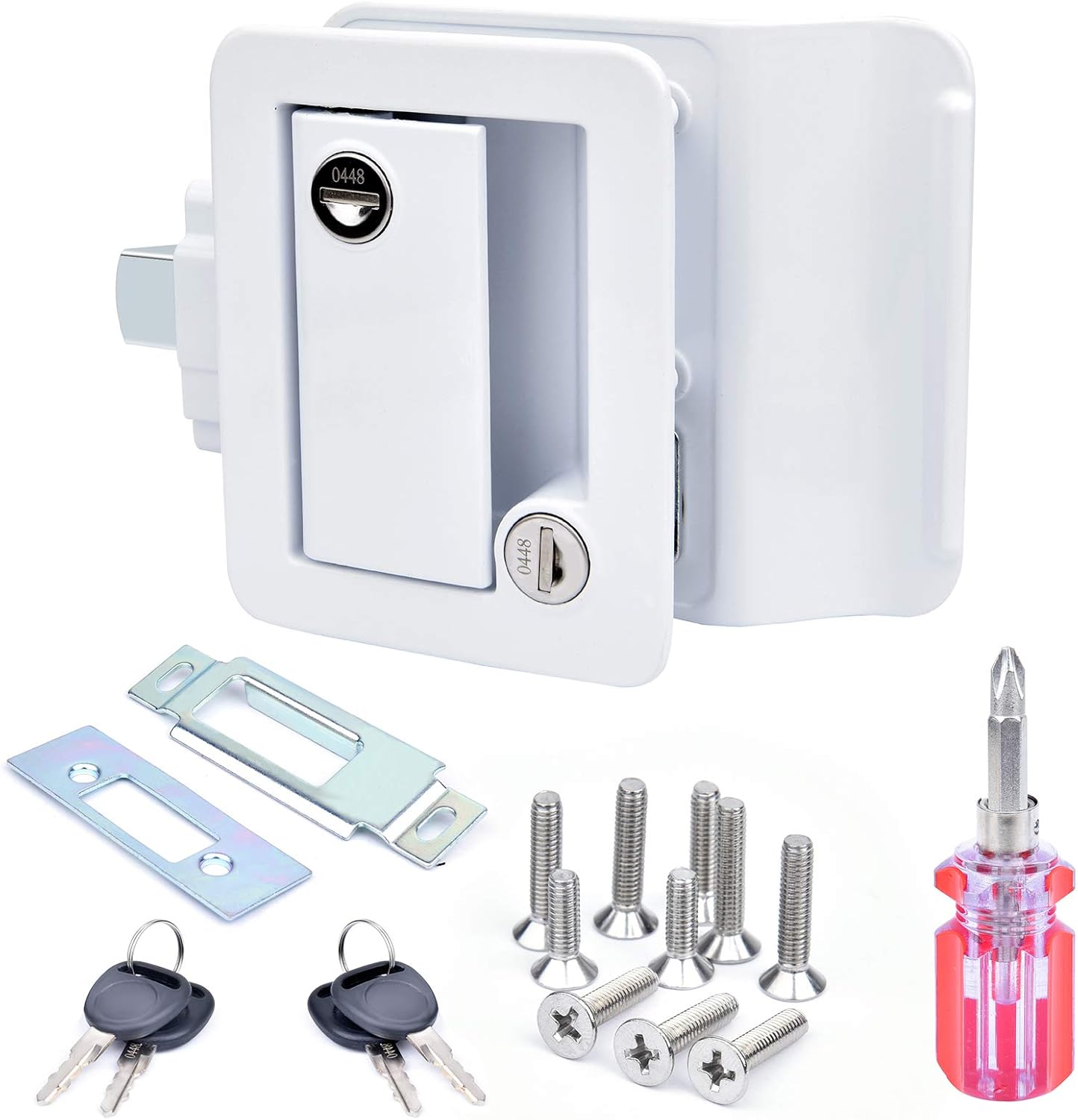 RISTOW Upgraded RV Entry Door Lock with Paddle Deadbolt