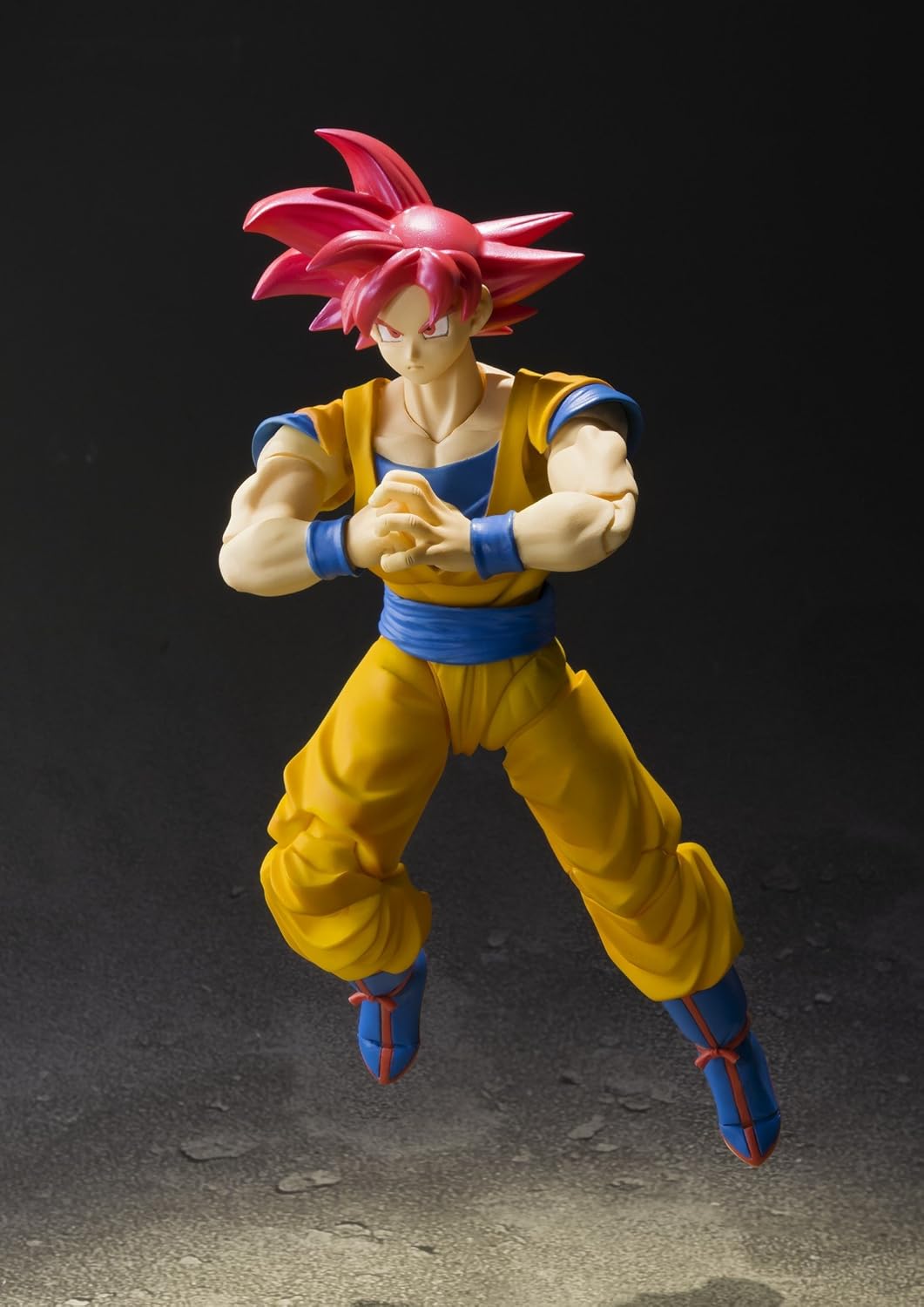 Bandai Tamashii Nations S.H. Figuarts Super Saiyan God Son Goku "Dragon Ball Super" Action Figure