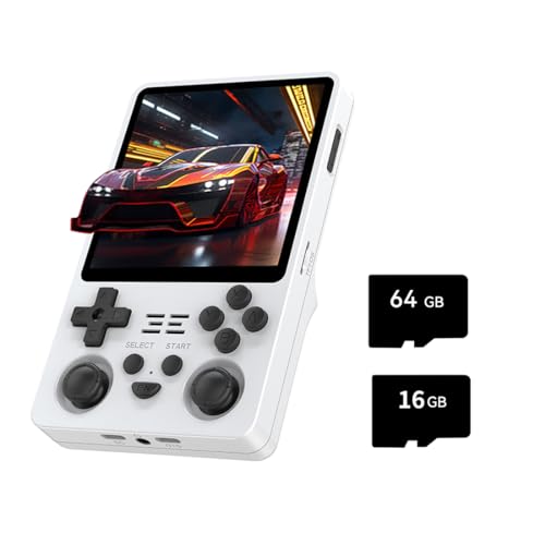 RGB20SX Handheld Game Console with 10000 Gmaes, 4-Inch IPS Open Source Linux Retro Portable Gaming Console