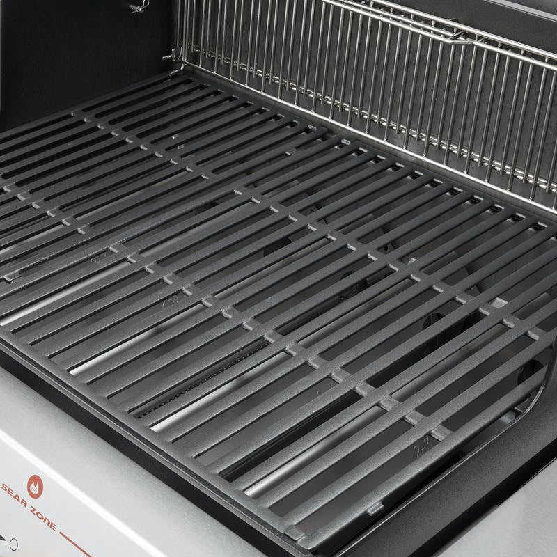 Weber Genesis E-435 Premium 4-Burner Natural Gas Grill in Black with Side Burner