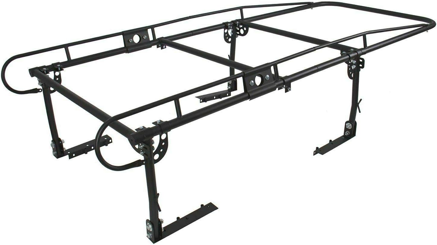 Boshishu 1000 Lb Adjustable Full Size Bed Truck Ladder Rack Pick Up Lumber Kayak Utility,Fast delivery, simple installation, support adaptation query