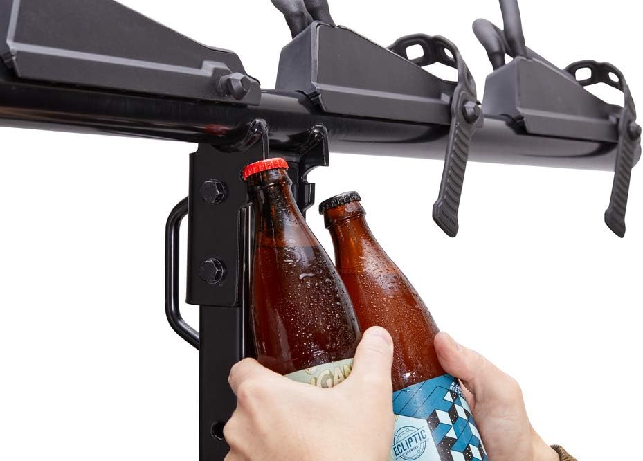 YAKIMA, Hangover Vertical Hitch Rack for Suspension Fork Bikes, 6 Bike