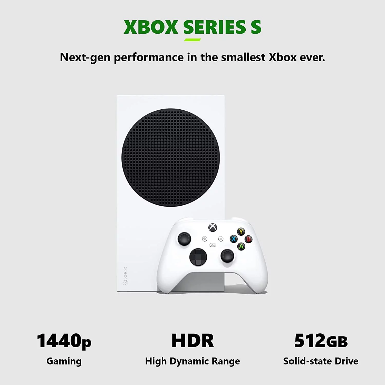 Xbox Series S – Holiday Console, Extra Blue Wireless Controller with Mazepoly Accessories