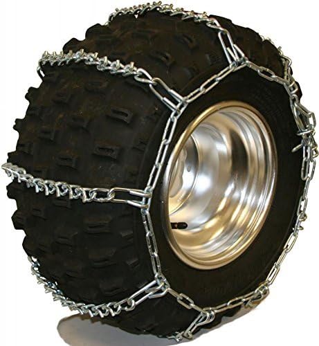 Quality Chain 5.5mm Link V-Bar ATV UTV Snow Traction Tire Chains (ATV-A)