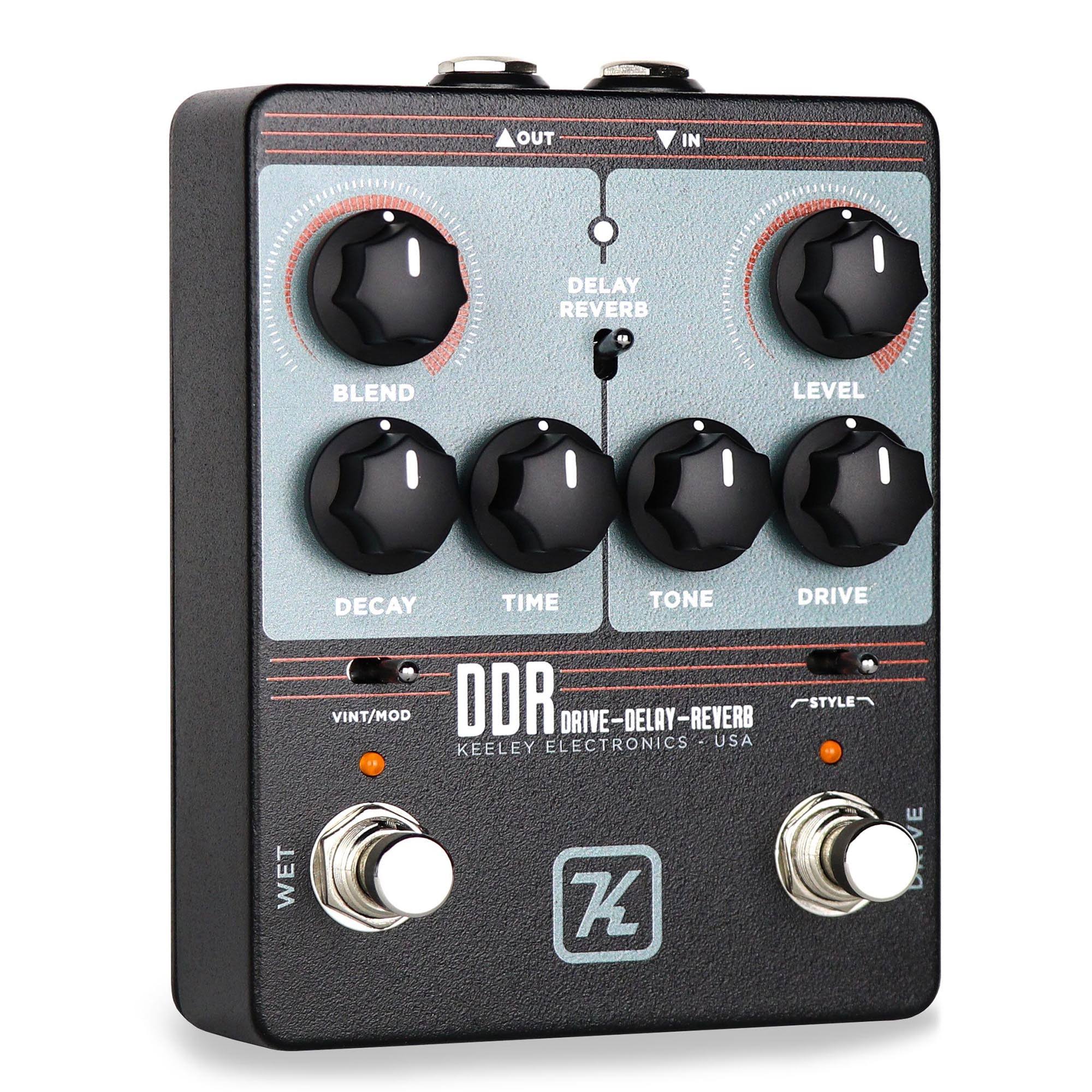 Keeley DDR Drive - Delay - Reverb Guitar Effect Pedal
