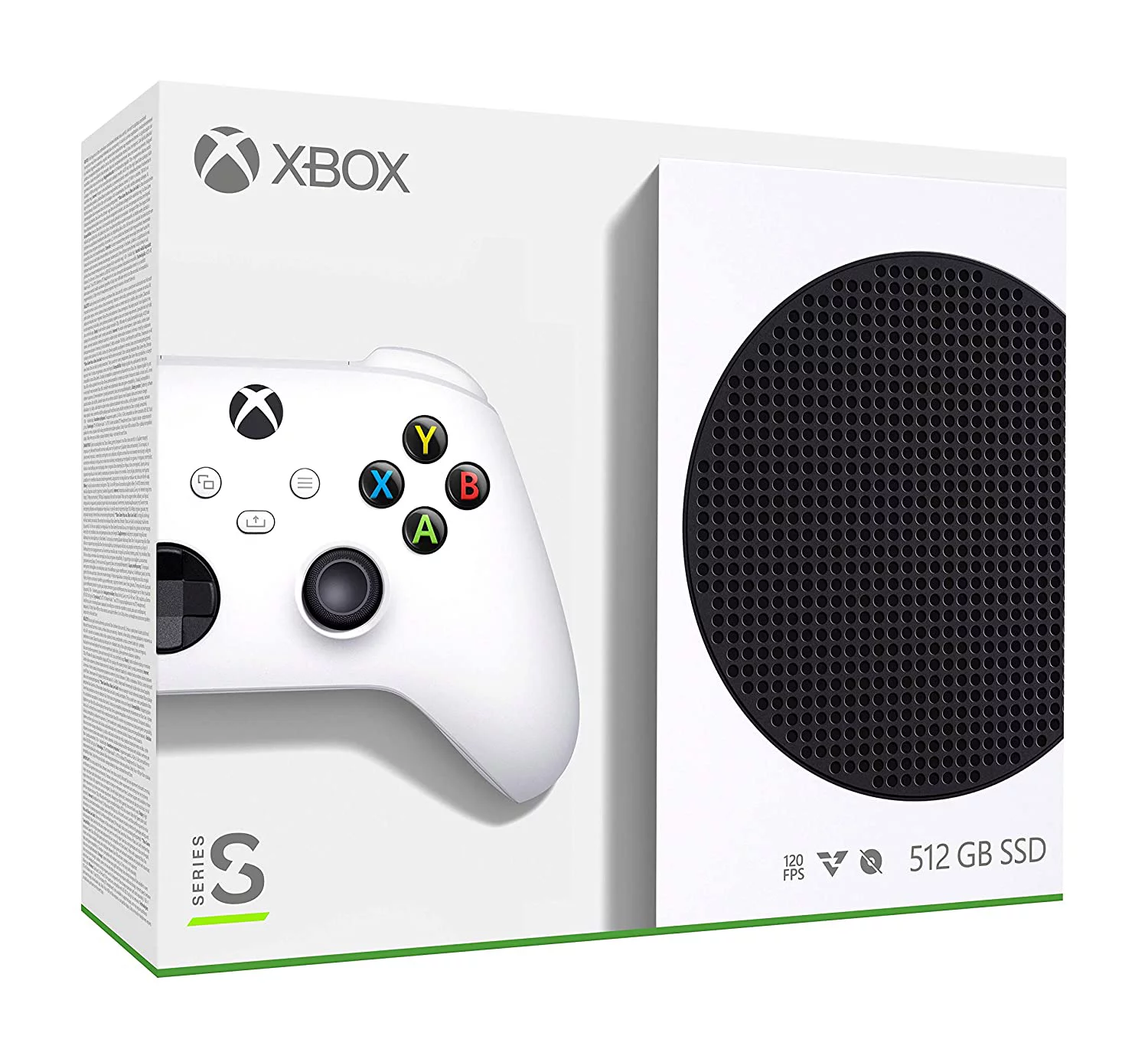 Microsoft Xbox Series S with Razer Wolverine Ultimate Xbox One Controller Black and 6Ave Cleaning Cloth