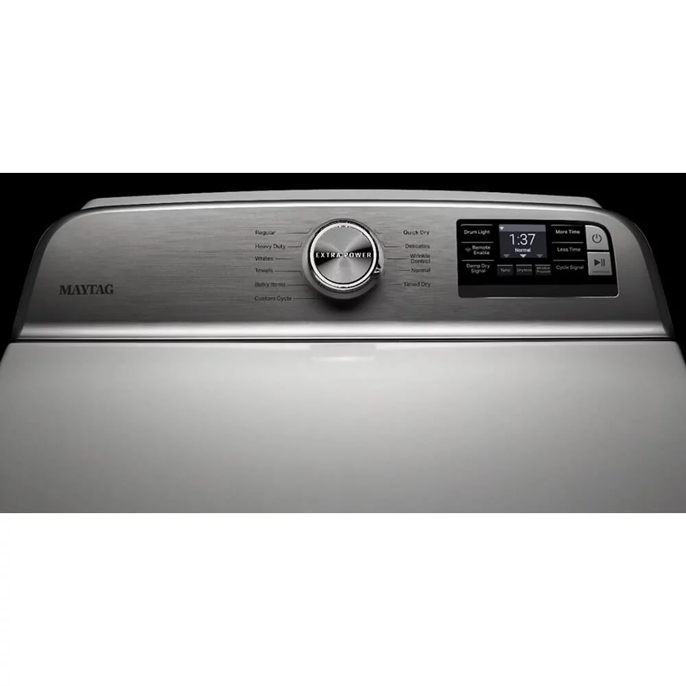Maytag Mgd6230h 27" Wide 7.4 Cu. Ft. Gas Dryer - White