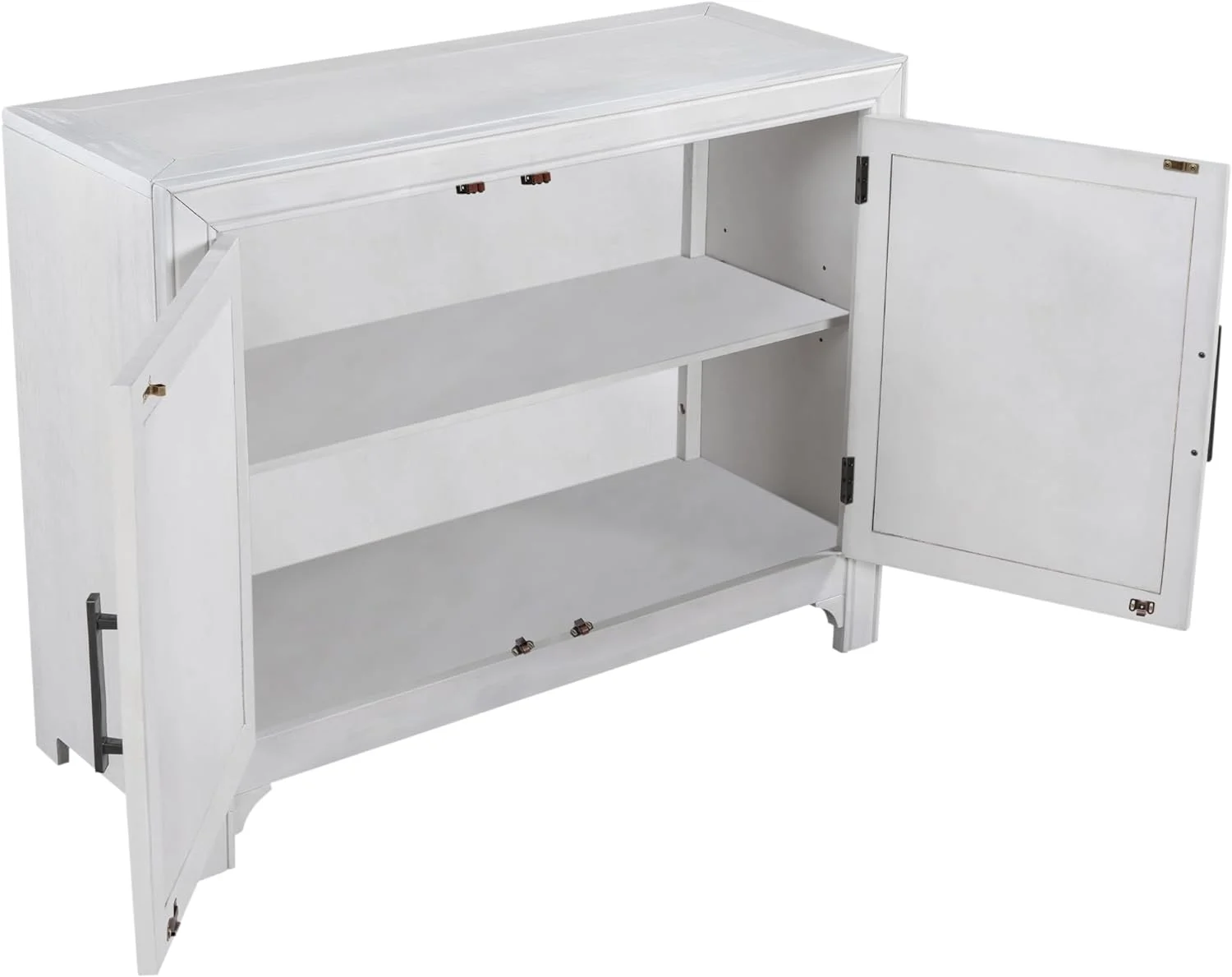 40 inch Accent Cabinets with Unique Design Doors,Small Storage Cabinet with Adjustable Shelves,Sideboard Buffet Cabinet Suitable for Entryway
