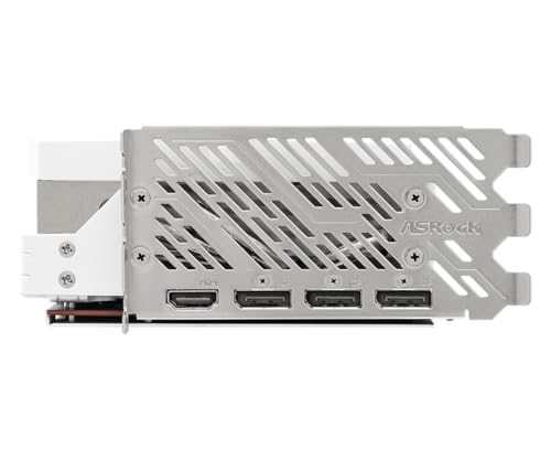 ASRock AMD Radeon RX 7700 XT Challenger 12GB GDDR6 192-bit 0dB Silent Cooling 7680 x 4320 DisplayPort HDMI LED Indicator 18Gbps Dual Fan Graphics Card
