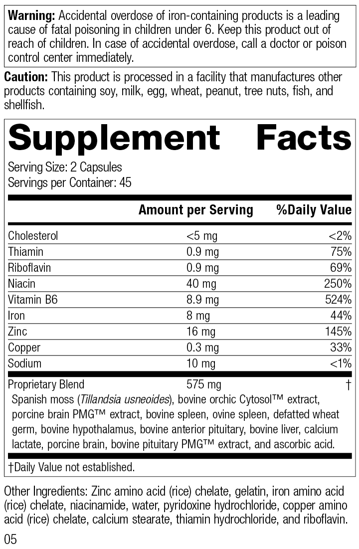 Neuroplex®, 90 Capsules - Kansas Nuitrition - HNZSDS