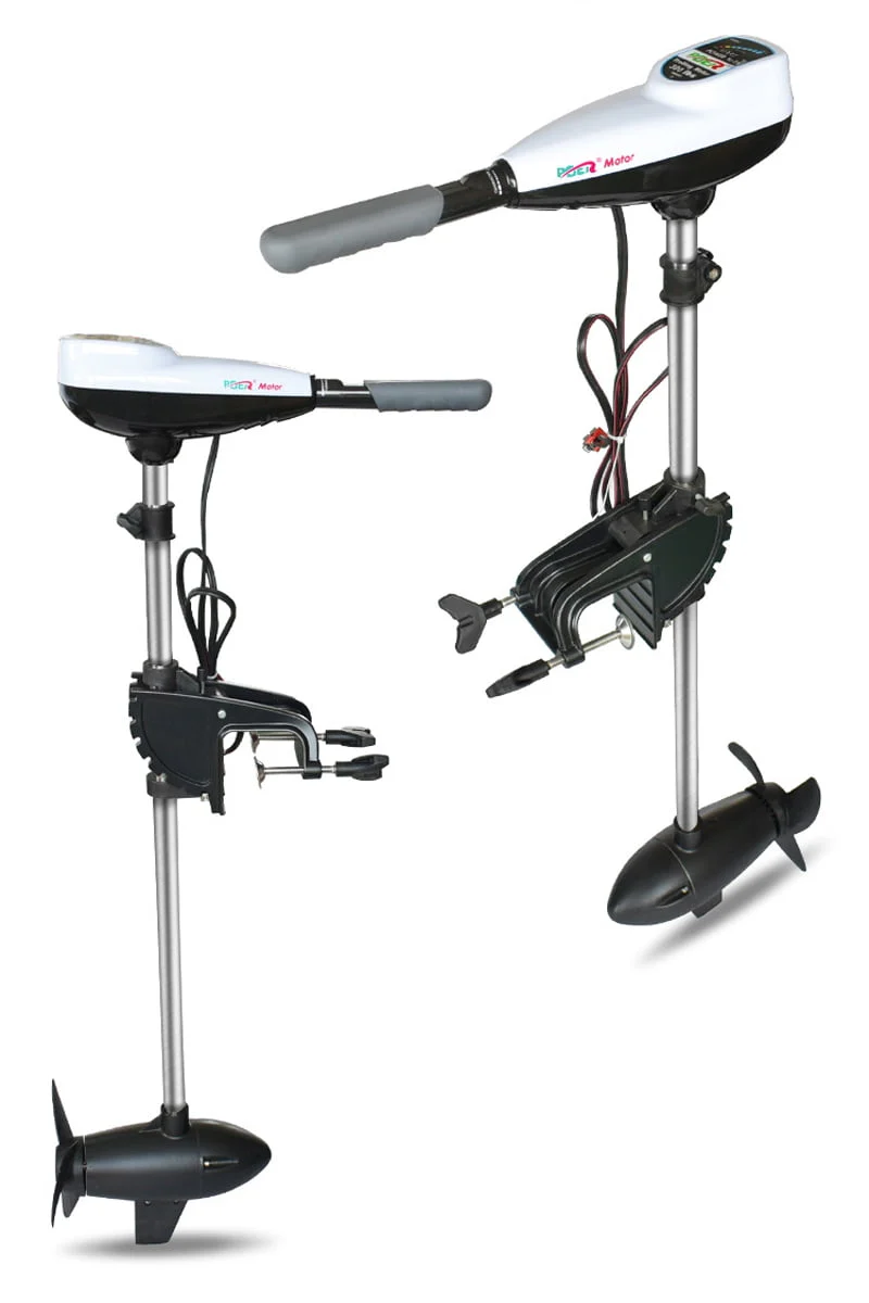 Techtongda 240lbs Thrust Electric Outboard Motor Outboard Engine Saltwater Electric Trolling Motor 24V