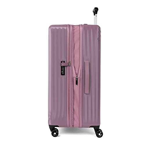 Travelpro Maxlite Air Hardside Expandable Carry on Luggage, 8 Spinner Wheels, Lightweight Hard Shell Polycarbonate Suitcase, Shadow Grey