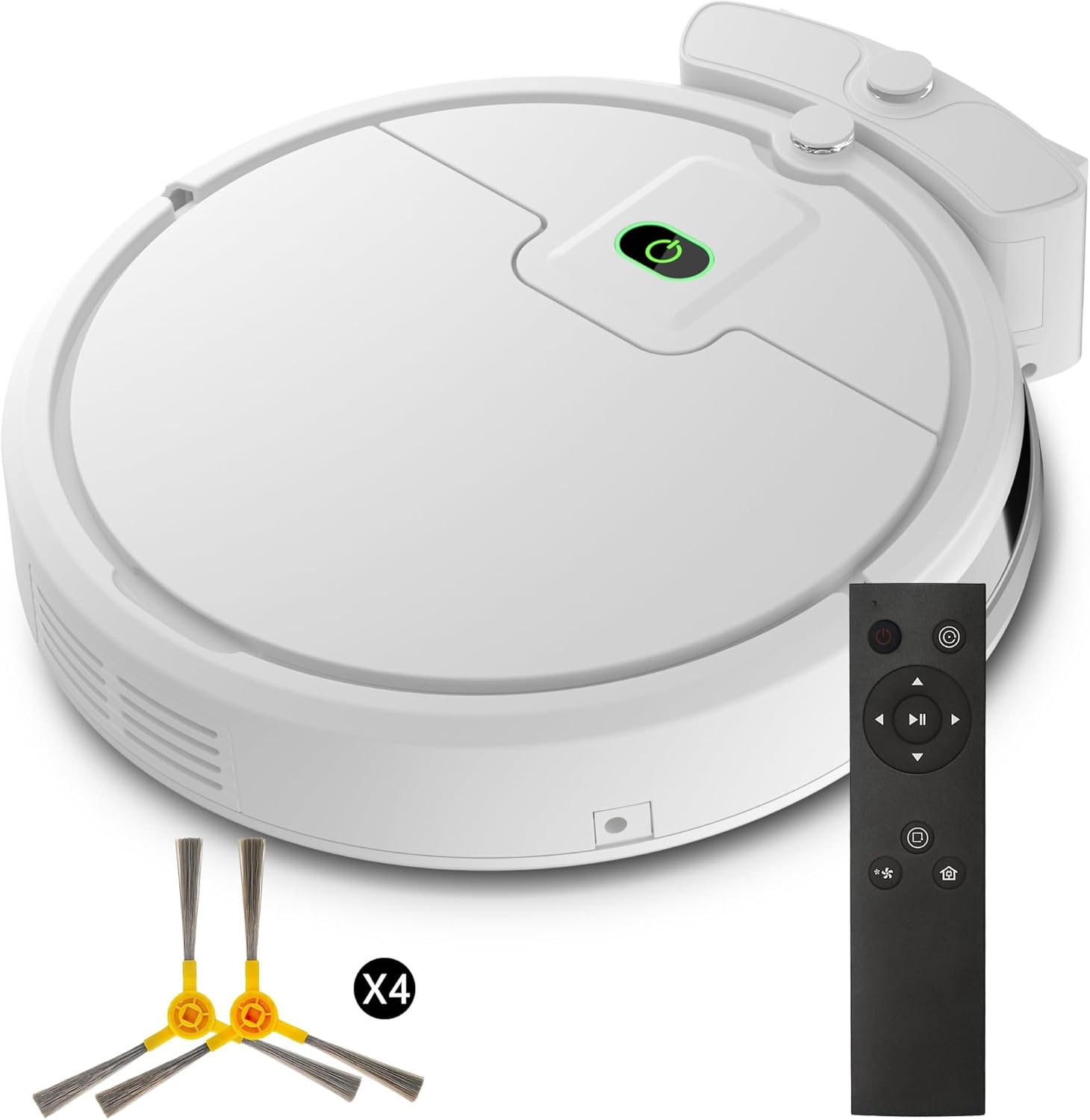 Robot Vacuum Cleaner, Powerful Self-Charging Robotic Vacuum Cleaner, Slim Robot Vacuums, Quite Robot Sweeper Ideal for Pet Hair
