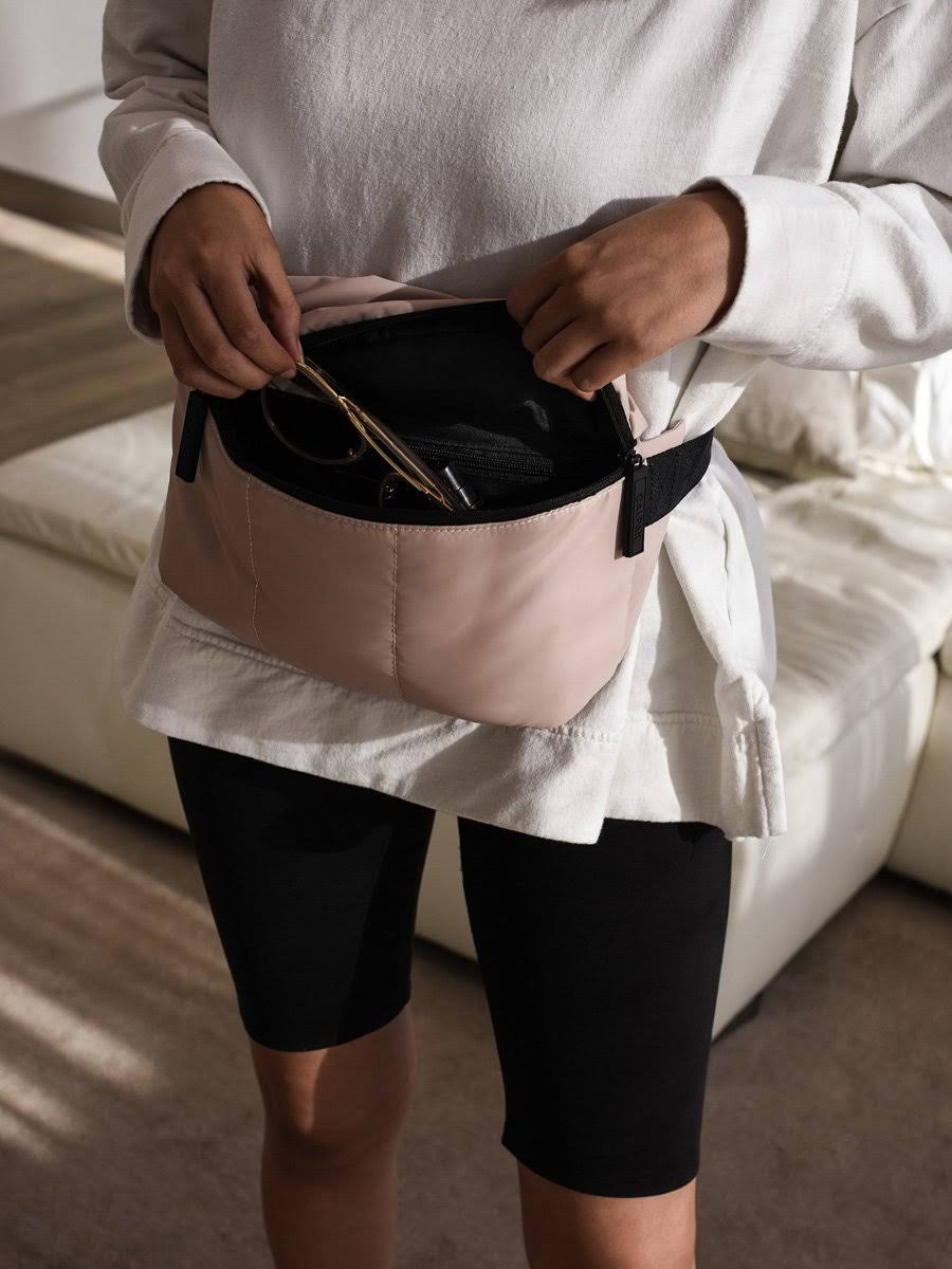 CALPAK Belt Bag Metallic Silver