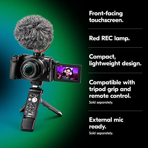 Nikon Z 30 Compact and Lightweight Mirrorless Camera with NIKKOR 16-50mm Lens with Creator's Kit