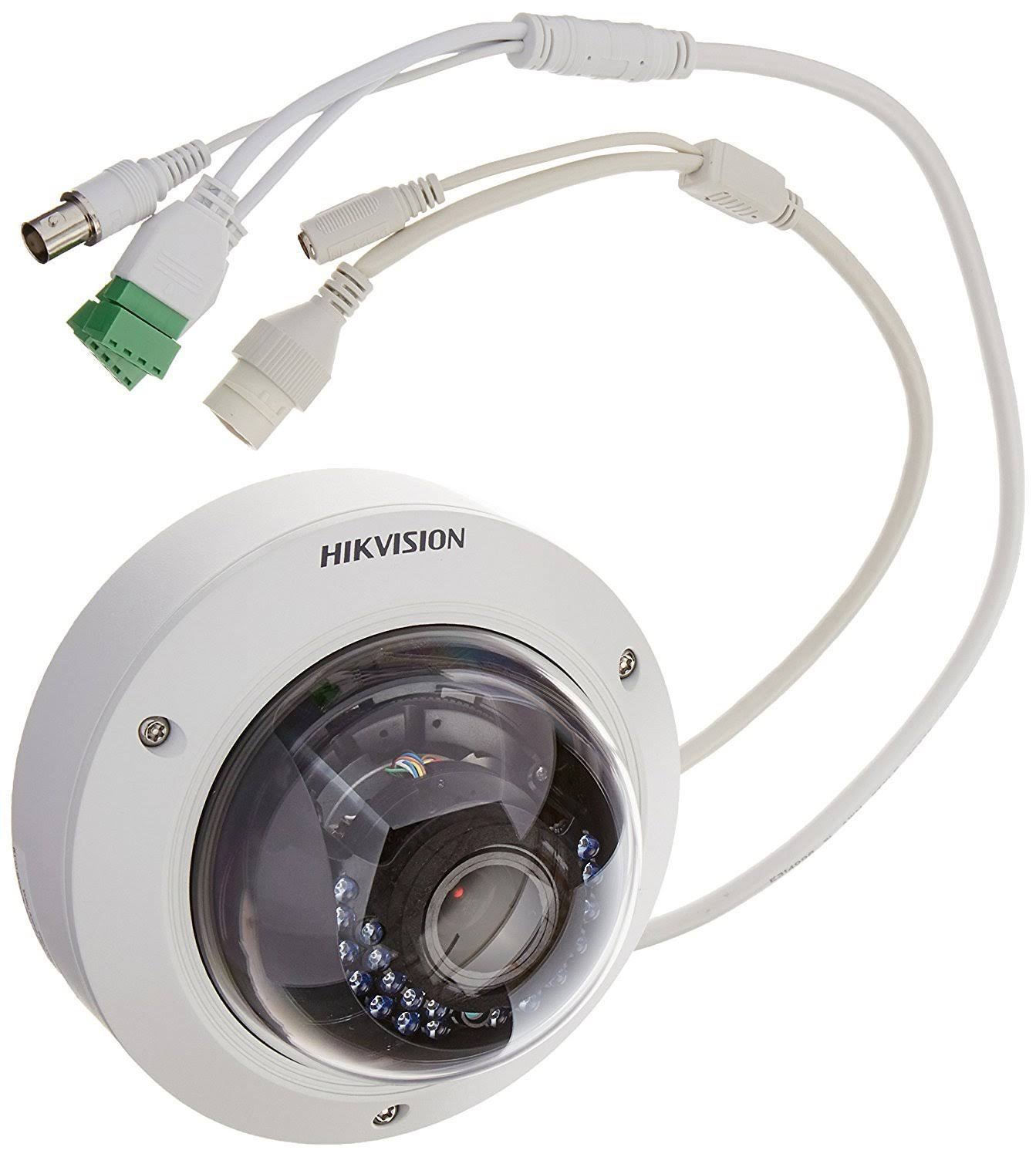 Hikvision DS-2CD2142FWD-ISB Network Dome Camera - Outdoor - Vandalproof/Weatherproof - 4 MP - 1080p - Day/Night