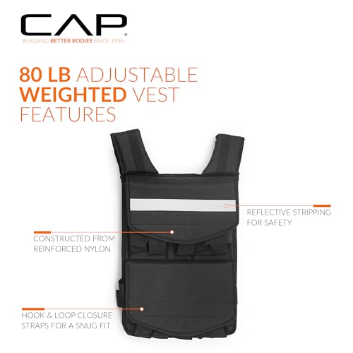 CAP Barbell Adjustable Weighted Vest | Various Sizes