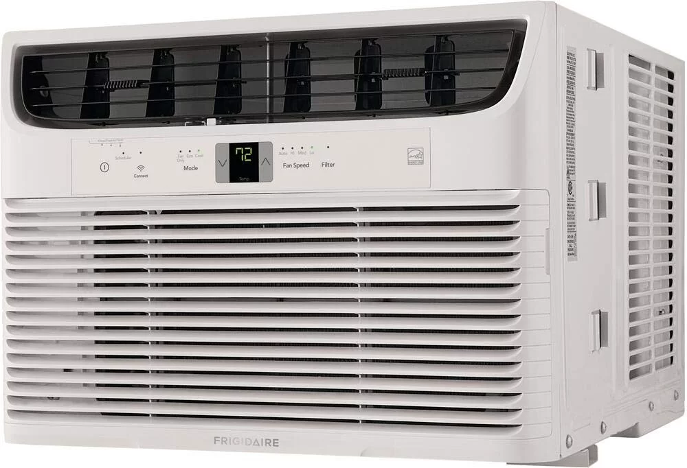 Restored Frigidaire FHWW153WB1 15,000 BTU WiFi Window-Mounted Room AC, White (Refurbished)
