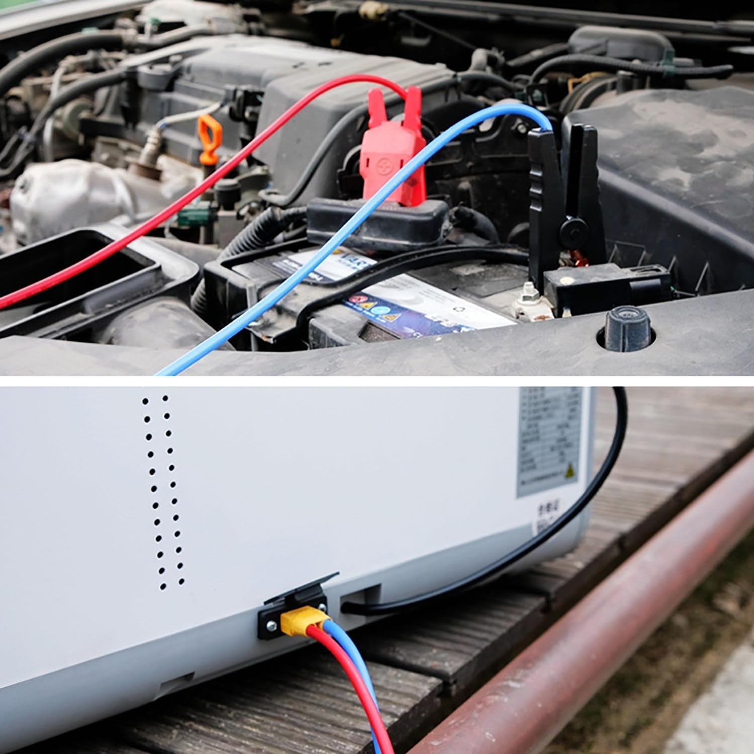 Portable Fast Cooling Camping Air Conditioner 12V 24V 1400W 4777BTU Inverter Air Conditioner with Remote Control for Car, RV, Tent - S03 Pro