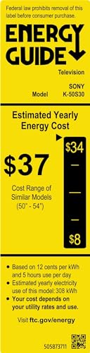 Sony 43-Inch Class 4K Ultra HD BRAVIA 3 LED Smart TV with Google TV, Dolby Vision HDR, and Exclusive Features for PlayStation®5 (K-43S30)