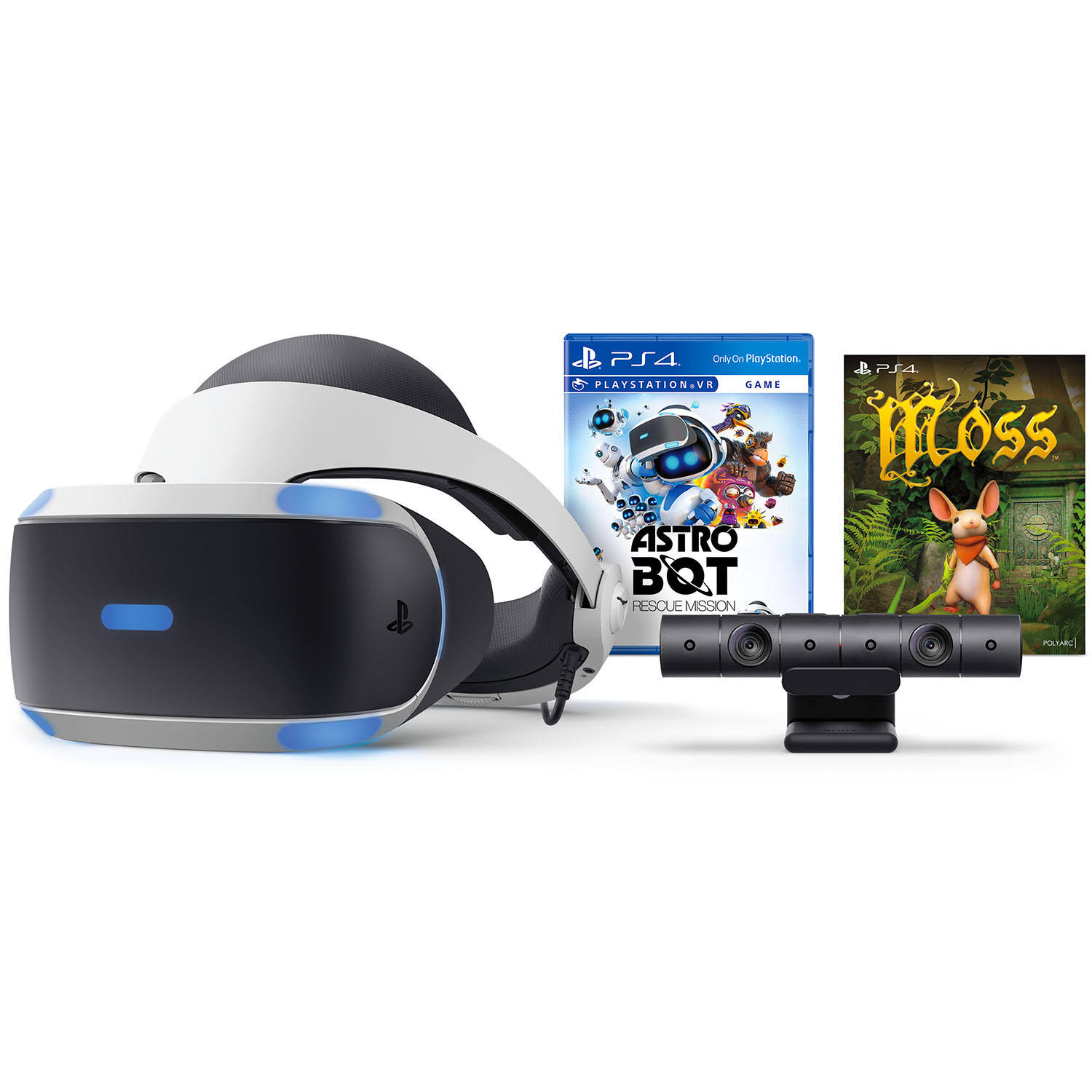 PlayStation VR - Astro Bot Rescue Mission u0026 Moss Bundle