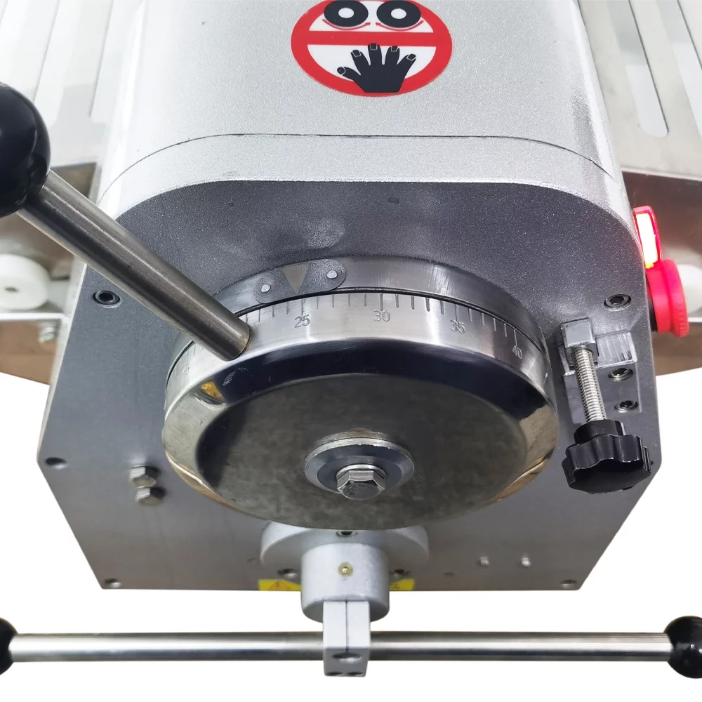 INTSUPERMAI Commercial Continuous Croissant Dough Sheeter Stainless Steel for Bakery