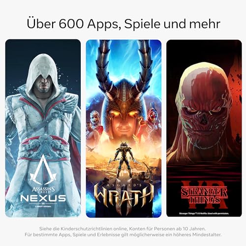 Meta Quest 3 128Gb – bahnbrechende Mixed Reality – leistungsstarke Technologie – Asgarth's Wrath 2 Bundle