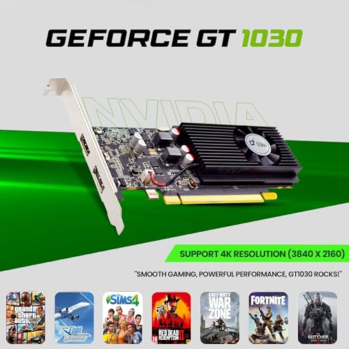BTO G3 RGB Gaming Desktop PC &ndash; Intel i5 6500, 16GB DDR4 Ram, 512GB SSD, NVIDIA GeForce GT 1030, Dual 22-inch Monitors, Windows 10 Pro, RGB Set