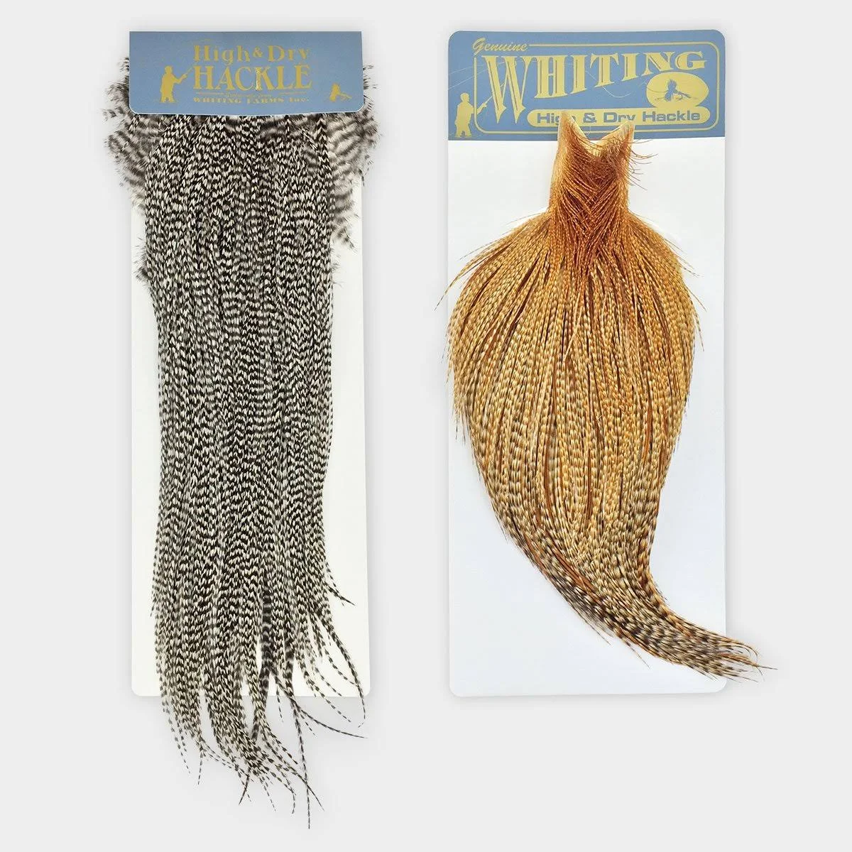 Whiting Farms High u0026 Dry Hackle Cape | White