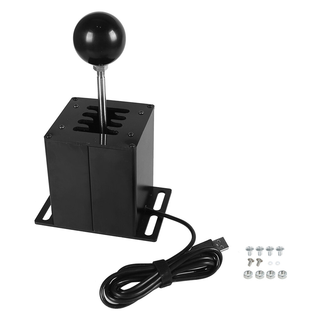 USB H Gear Shifter PC Game Sequential Gears Shifting Device Computers Racing Games Accessory