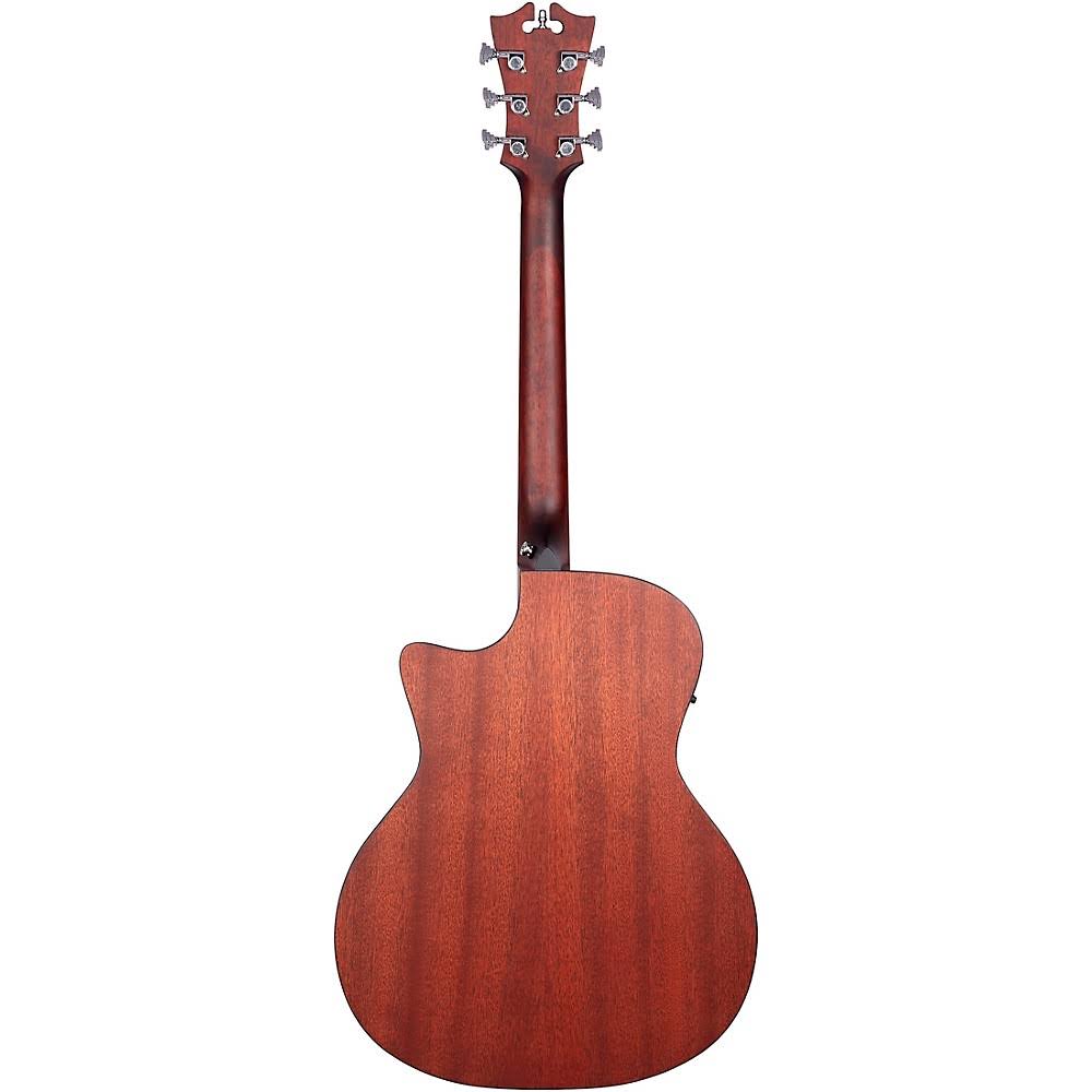 D&Angelico Premier Series Gramercy CS Cutaway Orchestra Acoustic-Electric Guitar Matte Black