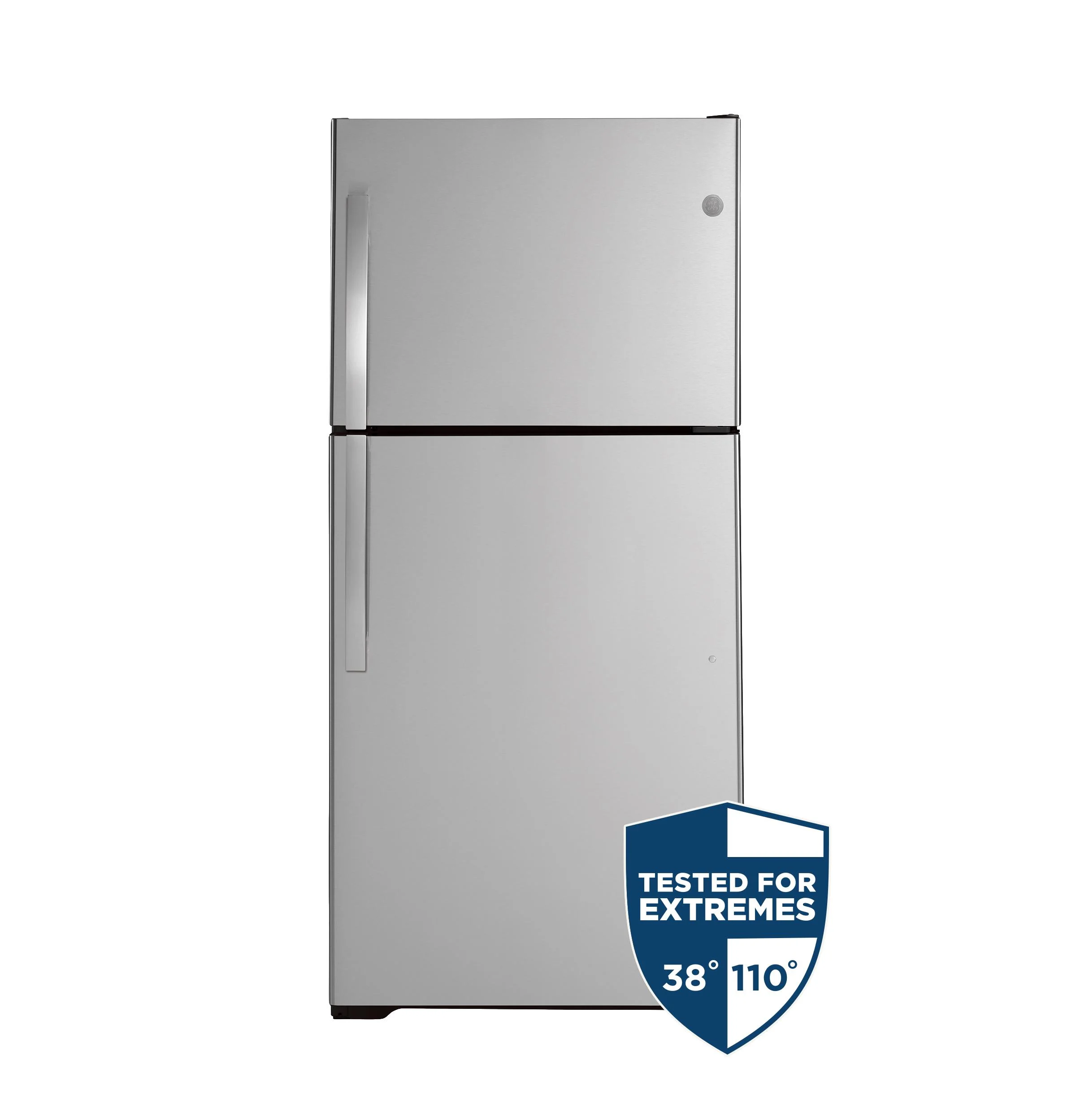 GE APPLIANCES GTS19KYNRFS  TOP FREEZER FREESTANDING REFRIGERATOR White
