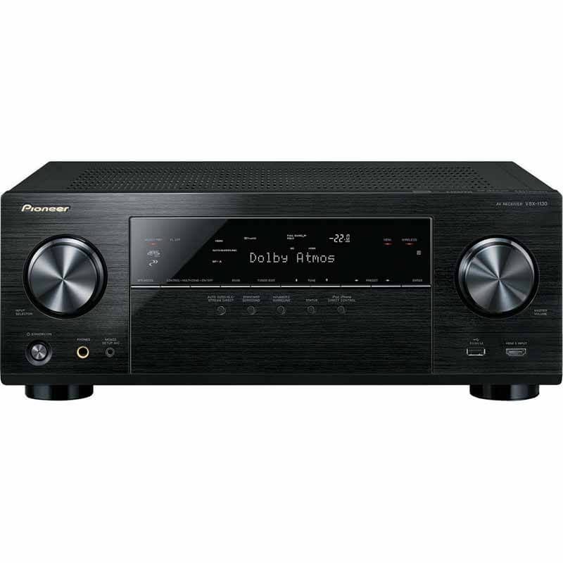 Pioneer VSX-1130-K 7.2 Channel AV Network Receiver - Black