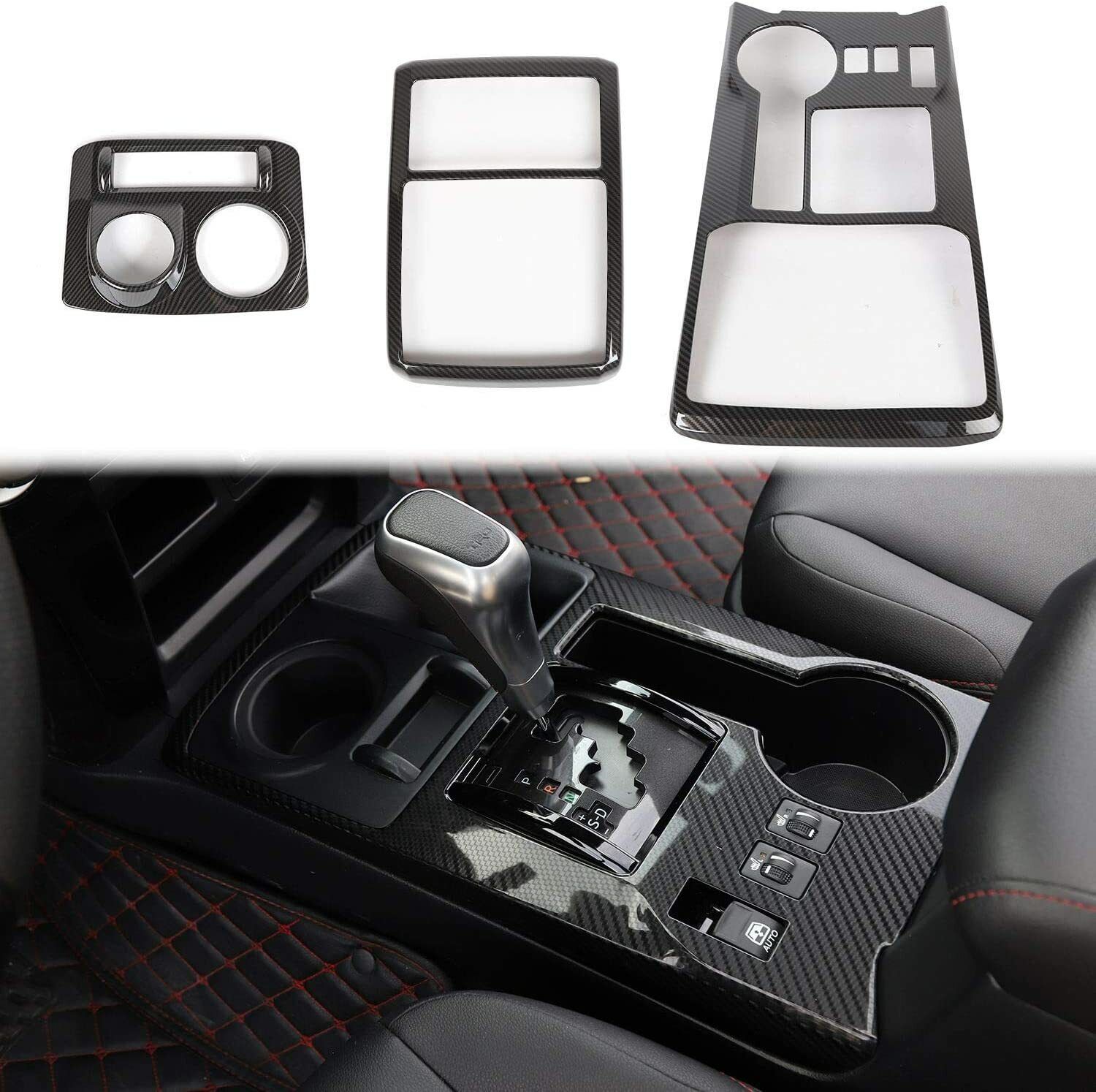 Teledu 3PCS Reading Light & 4WD Panel Cover Trim Bezels 4Runner SR5/LIMITED