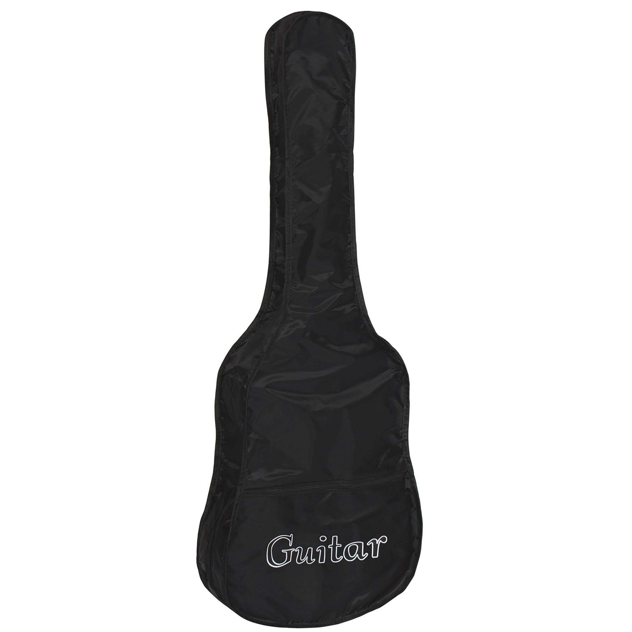 Electric Acoustic Guitar Cutaway Design with Case Strap Tuner Blue