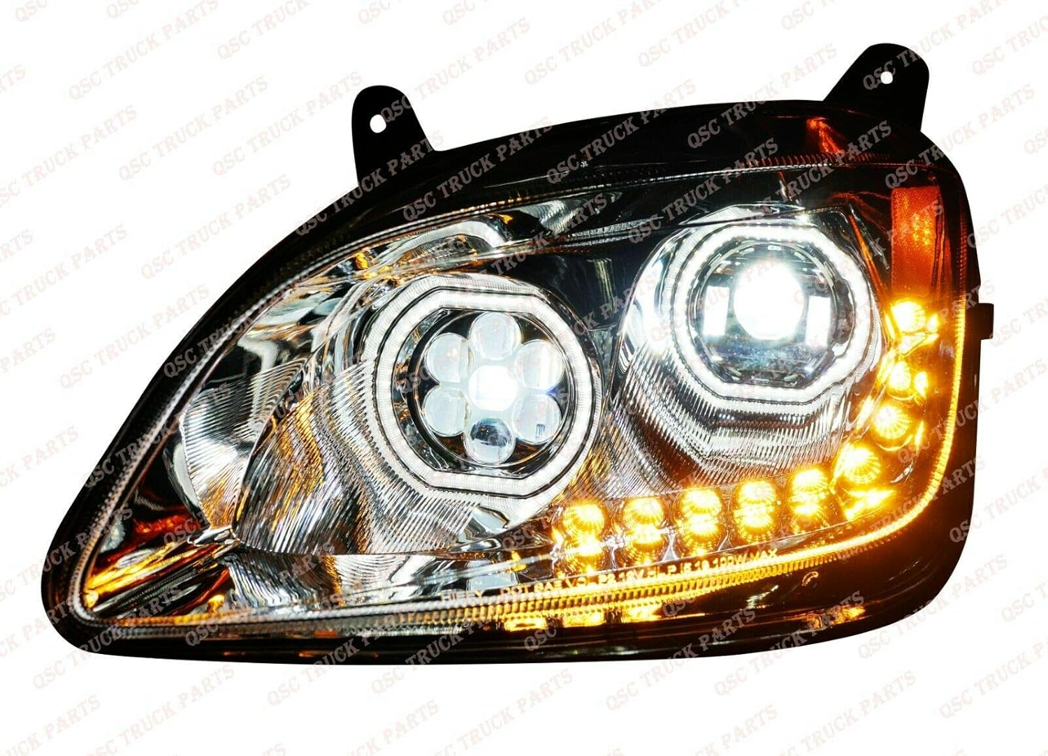 QSC Full LED Performance Headlight Assembly Left Right for Peterbilt 579 587
